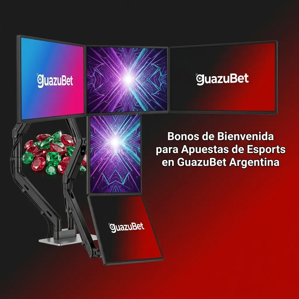 Bono de bienvenida GuazuBet Argentina: ARS 20.000 gratis para apuestas de esports en gaming competitivo