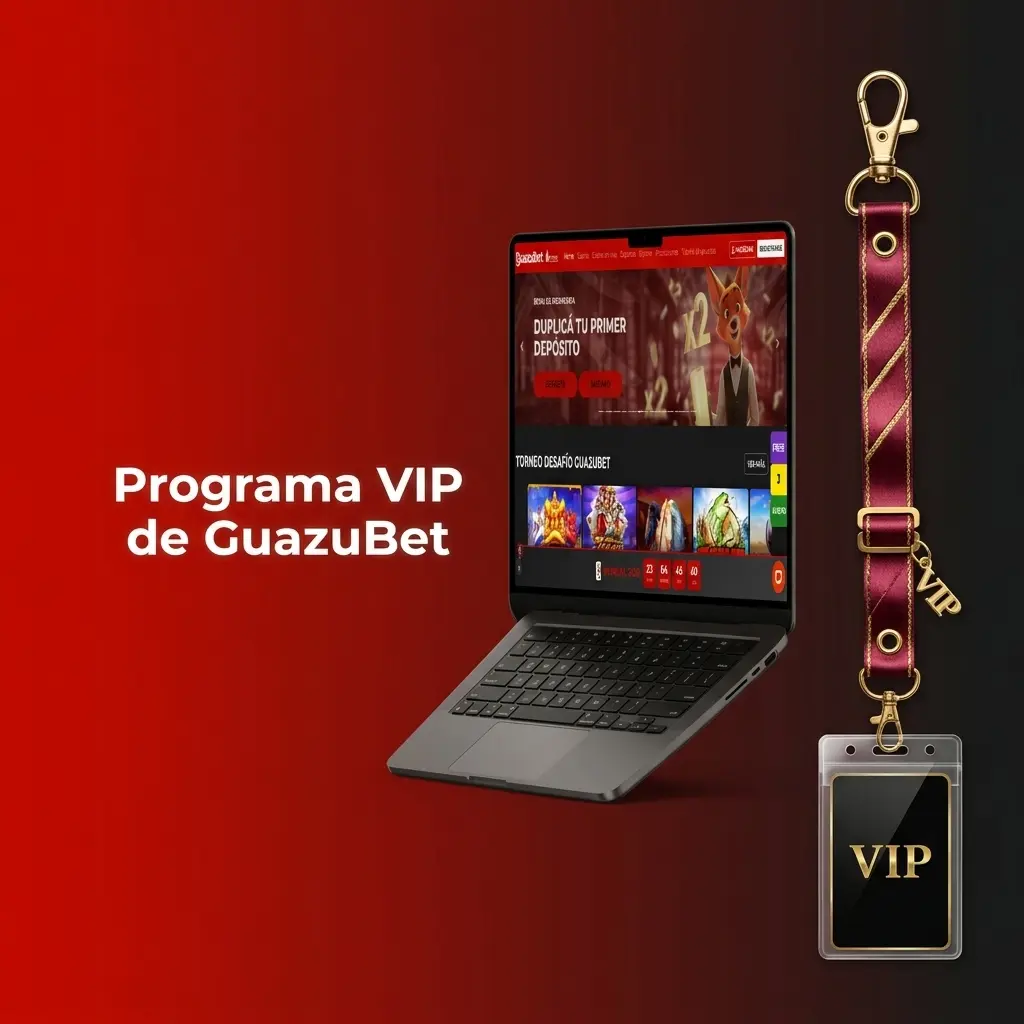 Programa VIP de GuazuBet con niveles Bronce, Plata, Oro, Platino y Diamante para jugadores de Argentina